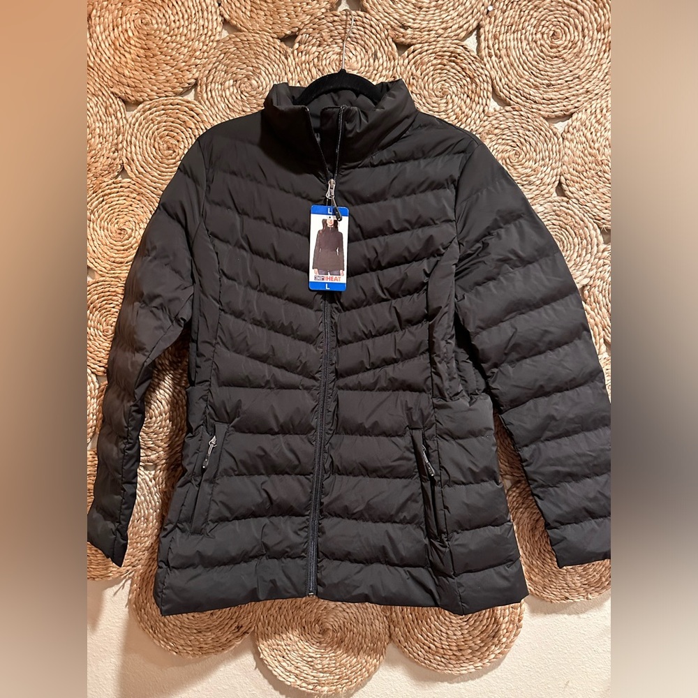 32 Degree Black Puffer Jacket New with Tags